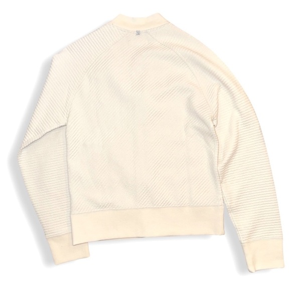 Billy Reid Women's Bomber Jacket in White - Picture 4 of 4